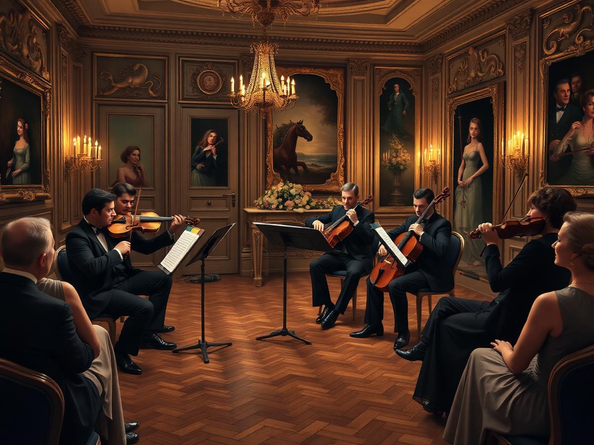Chamber concert in the panelled recital hall