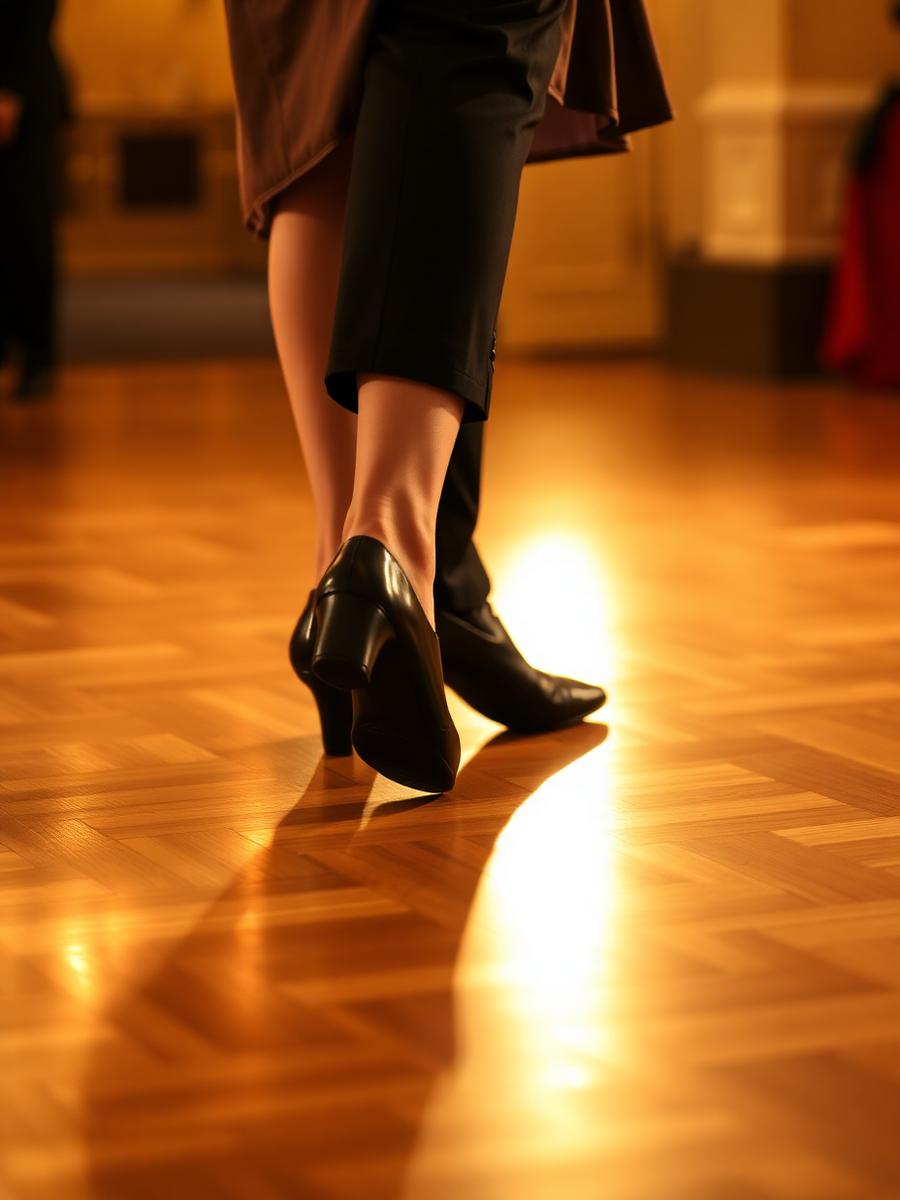 Members waltzing during a Friday dance evening